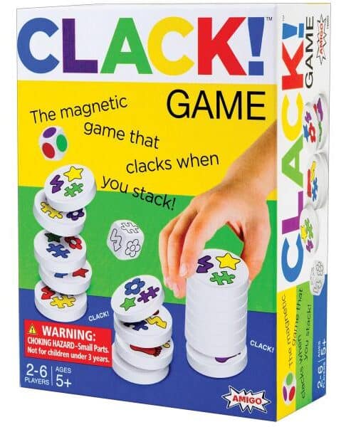 Clack! Magnetic Stacking Game