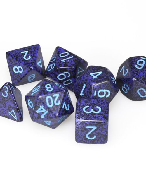 7-Piece RPG Dice Set – Cobalt